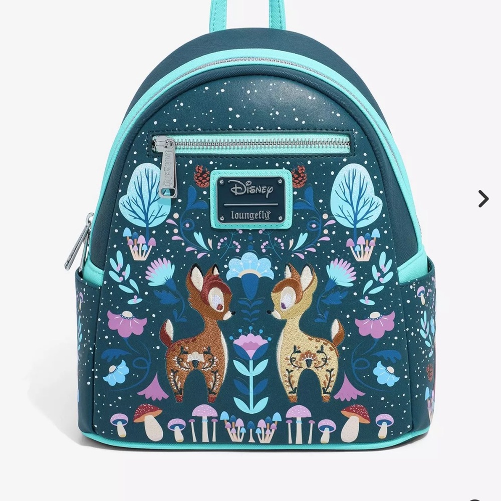 NWT Loungefly Disney Bambi Folk Mini Backpack - BoxLunch Exclusive